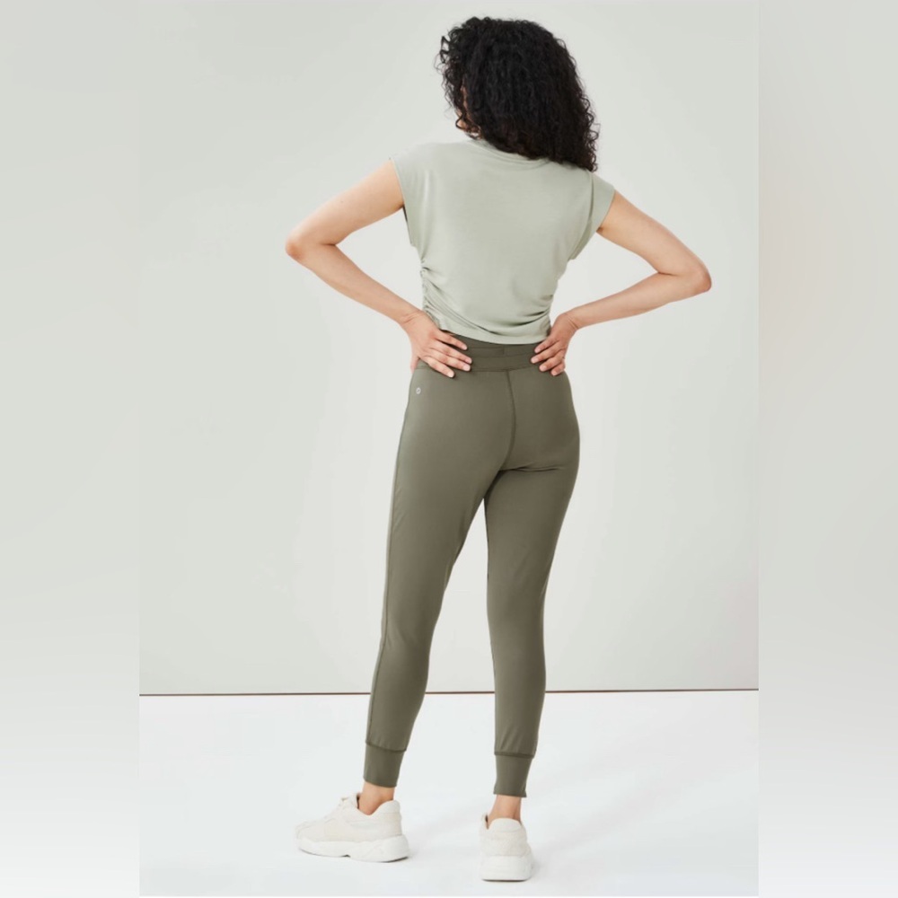 JOE FRESH High Rise Active Jogger  size:L NWT - Picture 3 of 5